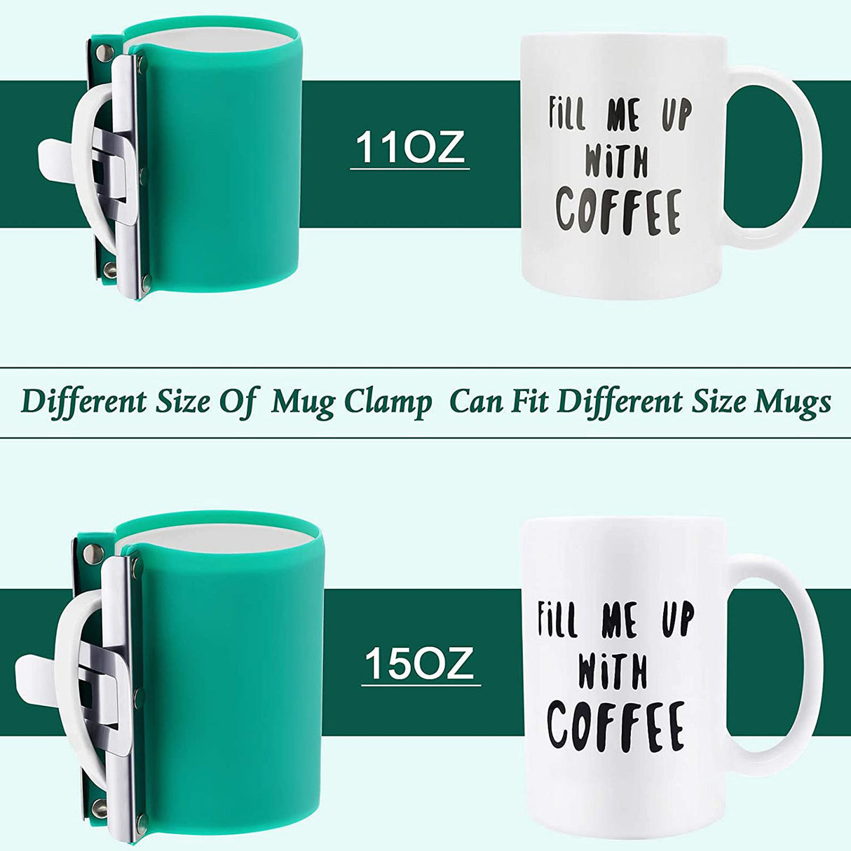 Transfer Mug Holder Multipurpose Safe Durable Silicone Heat Press Mug Clamp