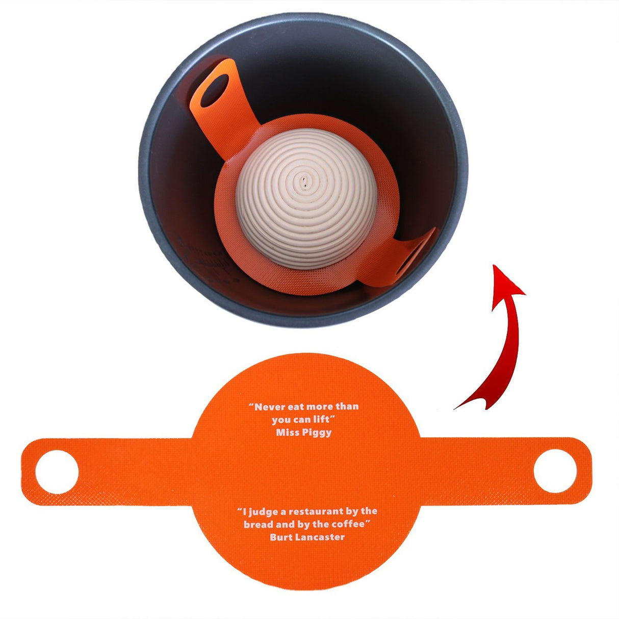 Oven Accessories Bread Transfer Baking Mat Alternative Parchment Paper Long Handle Extraction Mat