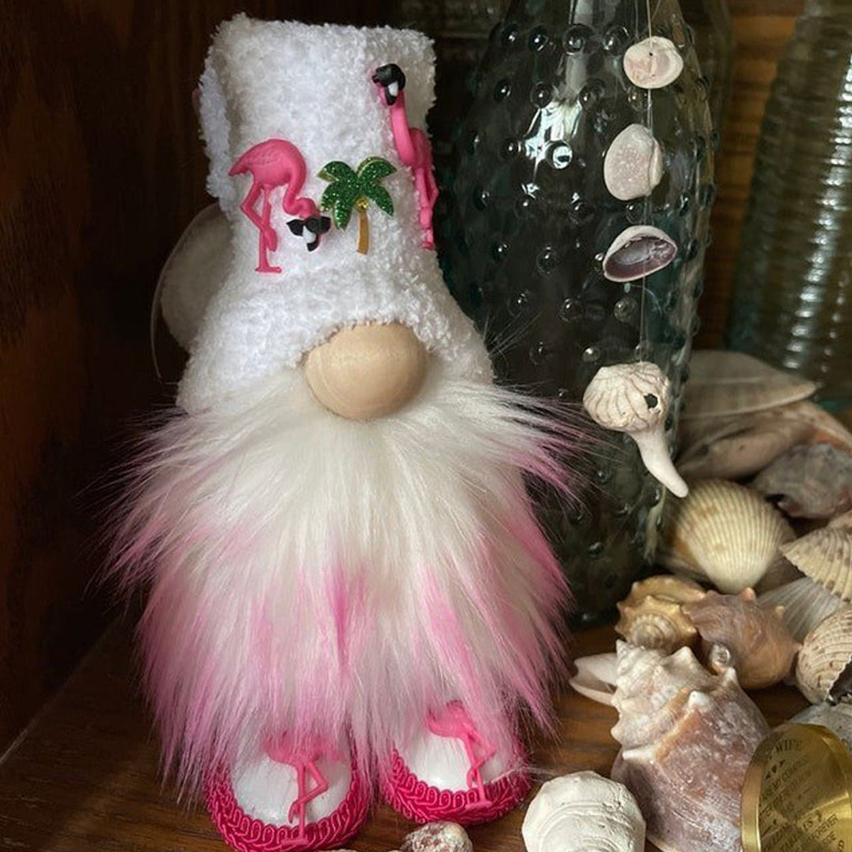 Holiday Gnome Plush Doll Tiered Tray Decorative Dolls Handmade Stuffed Gnome Doll Home Decoration