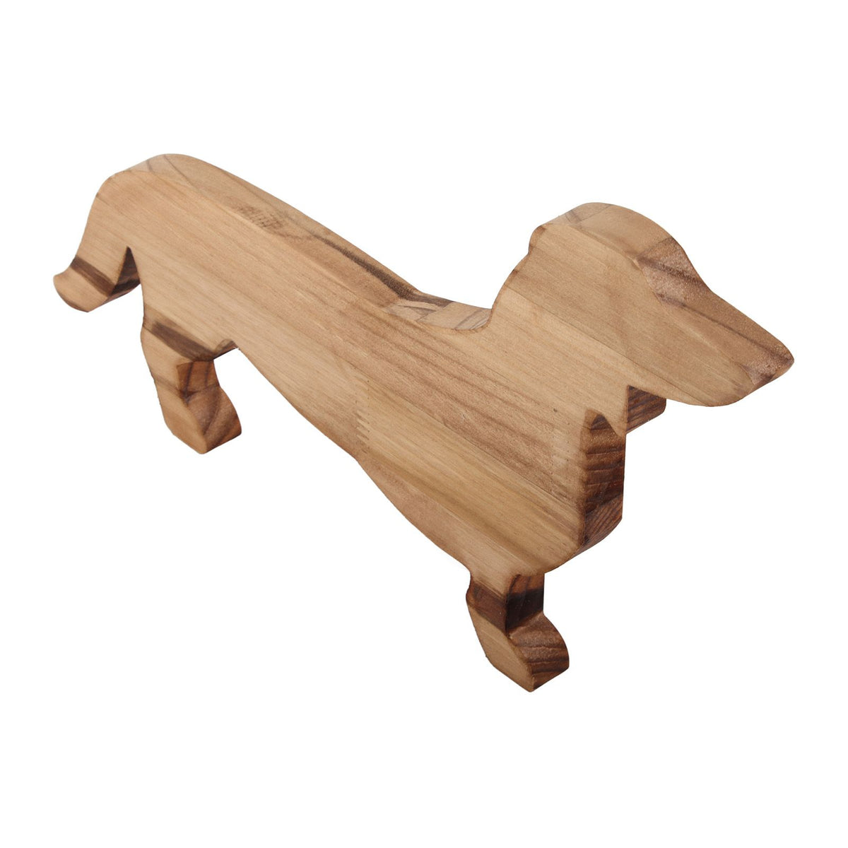 Homeware Wooden Kitchen Decor Dog Shaped Cooked Food Platter Restaurant Platter