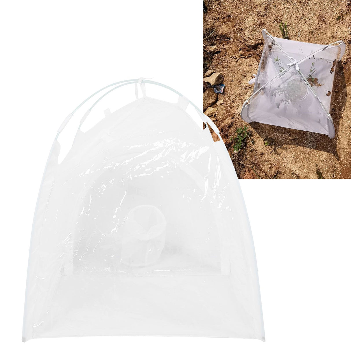 Insect Mesh Cage Greenhouse Reusable Collapsible Mini Plant Butterflies Breeding Cages