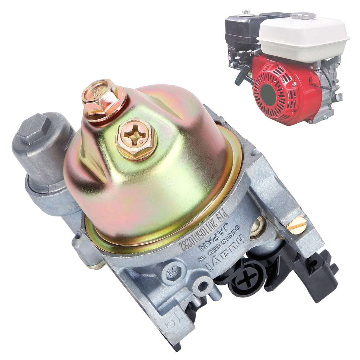 Carburetor Replacement Parts Fit for 168F 170F GX160 GX200 Gardening Tools