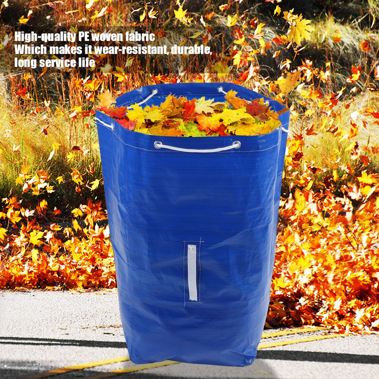 Garden Waste Bag Large Capacity Reusable Leaf Bags Potato Planting Containers for Lawn Yard