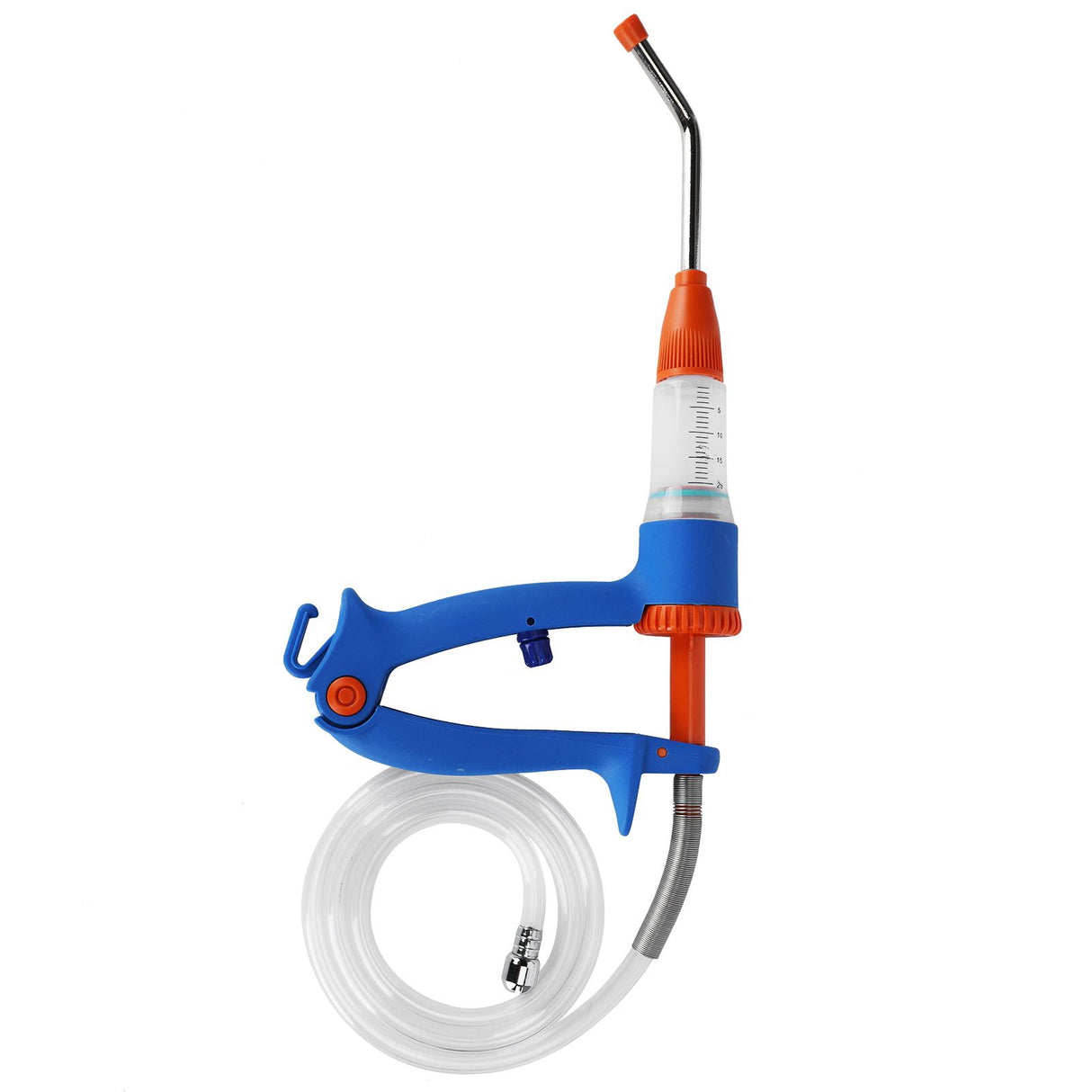 20ml Adjustable Continuous Vaccine Injector Automatic Feeding Injection Tool Veterinary Use