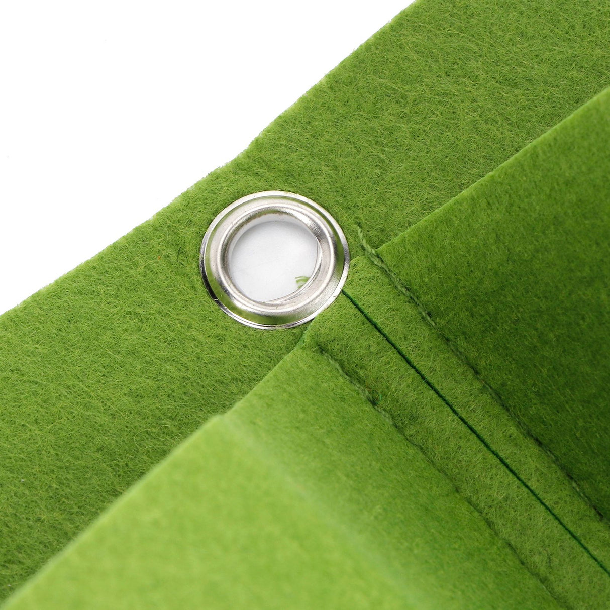 4Pcs 4 Pocket Plant Grow Bag Wall Mounted Reusable Degradable Felt Garden PlanterGreen