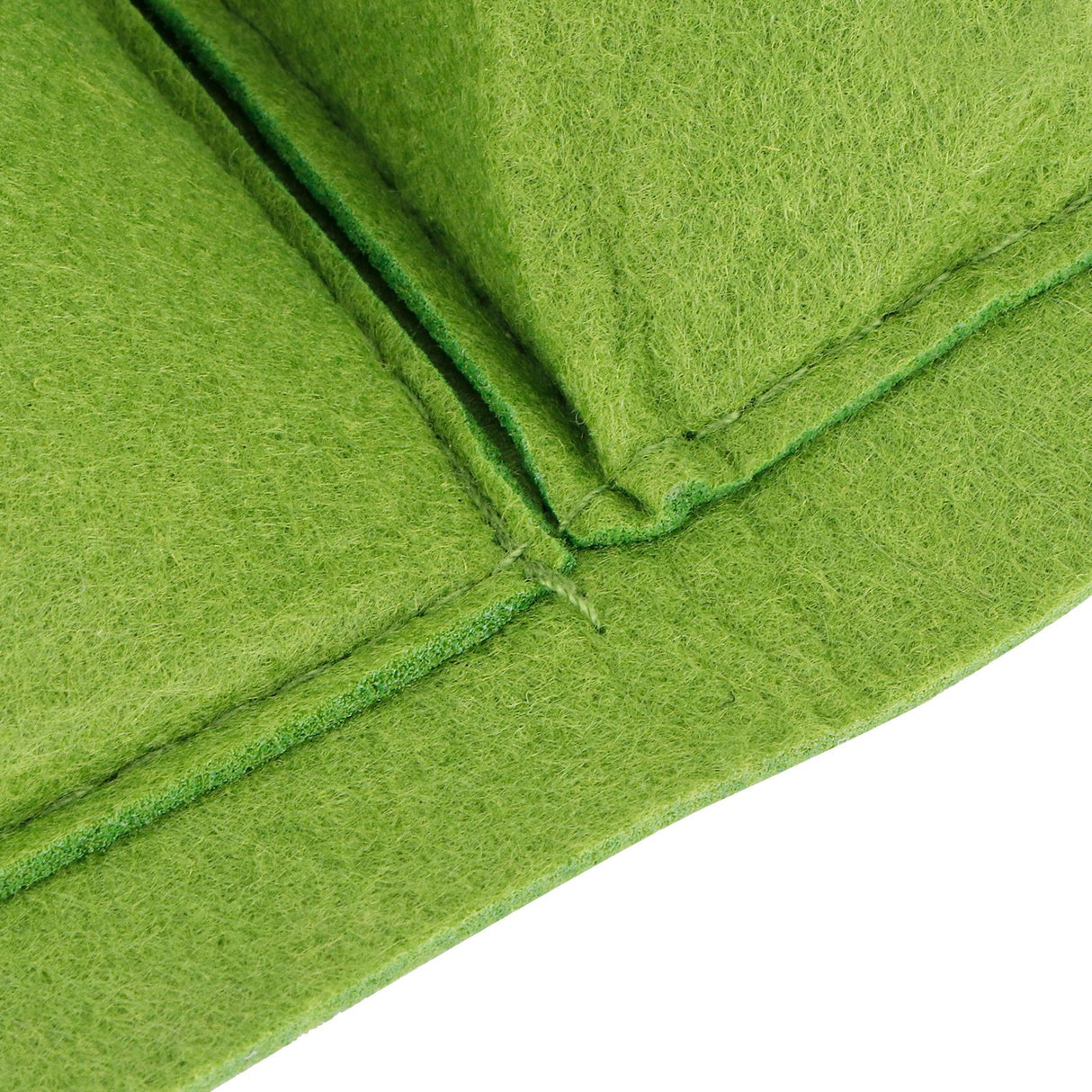 4Pcs 4 Pocket Plant Grow Bag Wall Mounted Reusable Degradable Felt Garden PlanterGreen