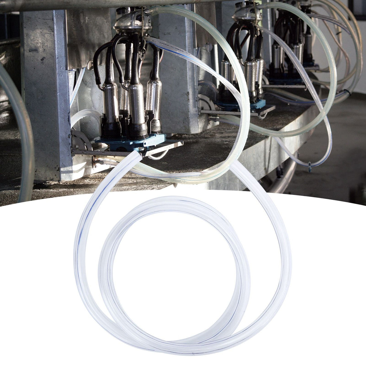 G3/8 3 m Milk Hose Transparent PVC Milking Tube Milking Machine Accessory Livestock Supply