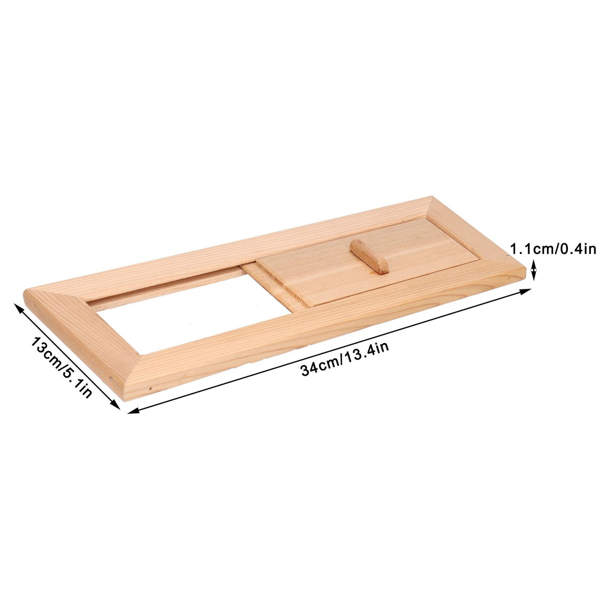 Sauna Air Vent Wooden Rectangle Grille Ventilation Equipment Steam Room Accessory