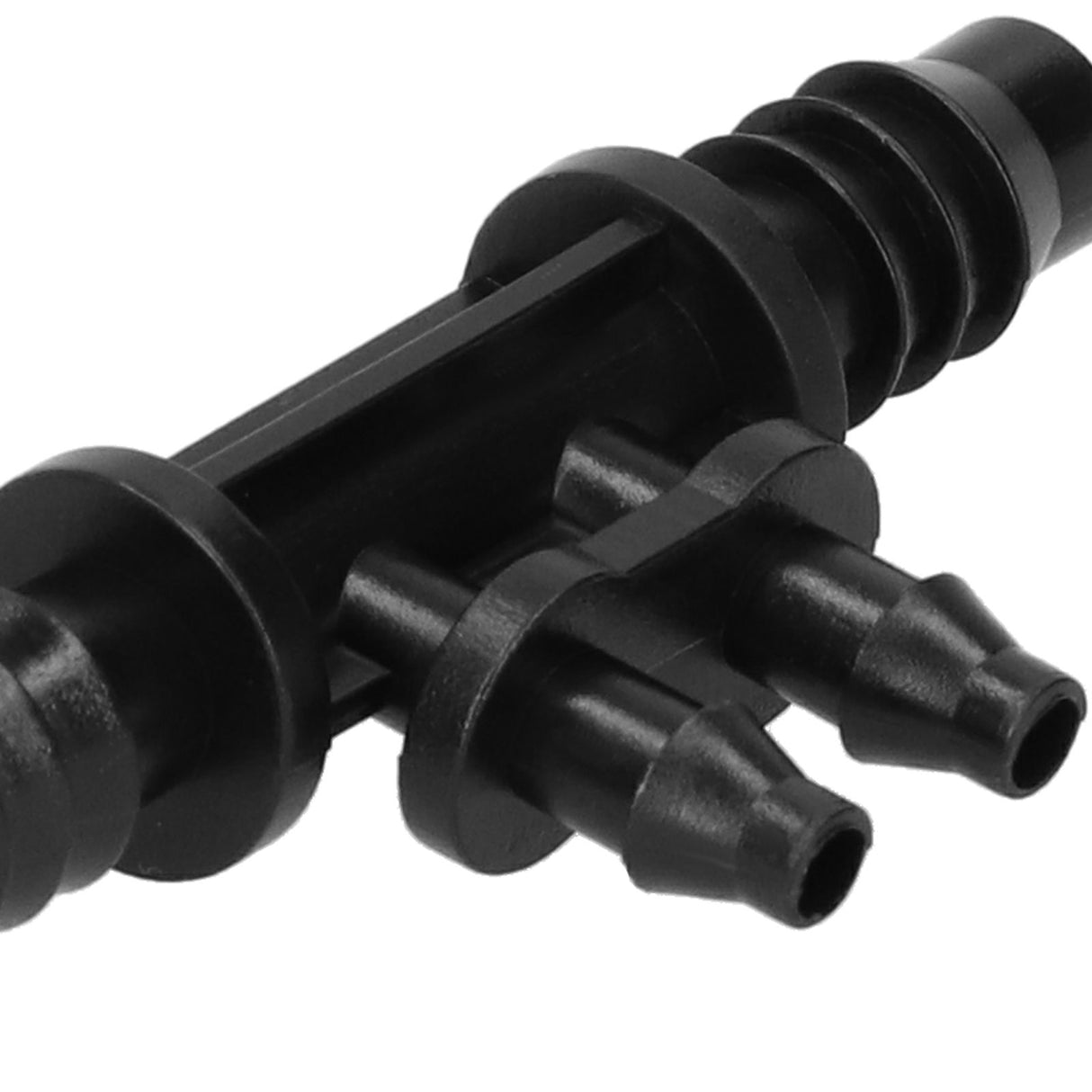 50PCS 4‑Way Connector 8/11 to 4/7mm Drip Irrigation Tubing Connector Fitting Gardening Accessory