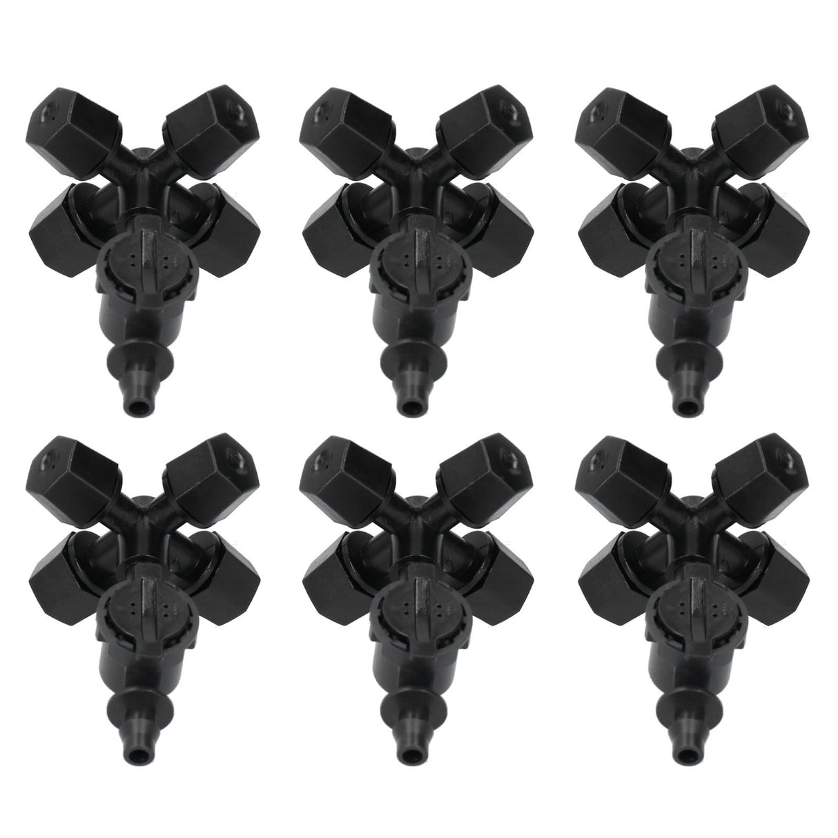 10Set G1/8 Atomizer Greenhouse Misting Sprayer Nozzle Garden Irrigation Watering Equipment