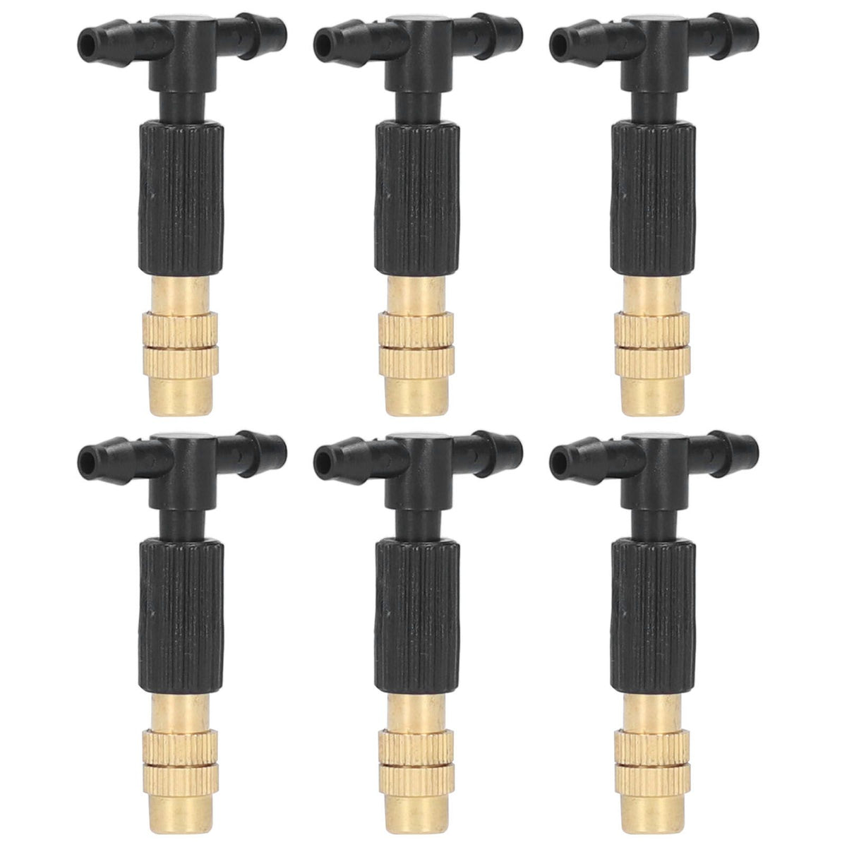 10 Set Micro Garden Watering Spray Head Misting Nozzle with 3‑Way Connector Irrigation System