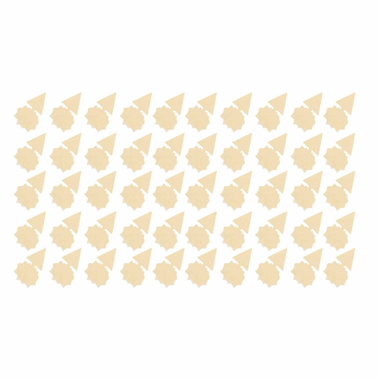 50PCS Double‑Sided Waterproof Bug Fly Stickers Glue Board Flying Insect Glue Traps Catcher
