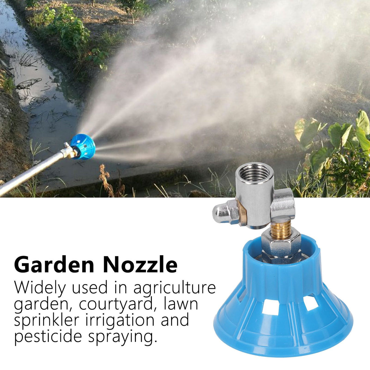 G1/4 DN8 5-Hole Agricultural Pesticide High Pressure Spray Nozzle Electric Sprayer Accessories