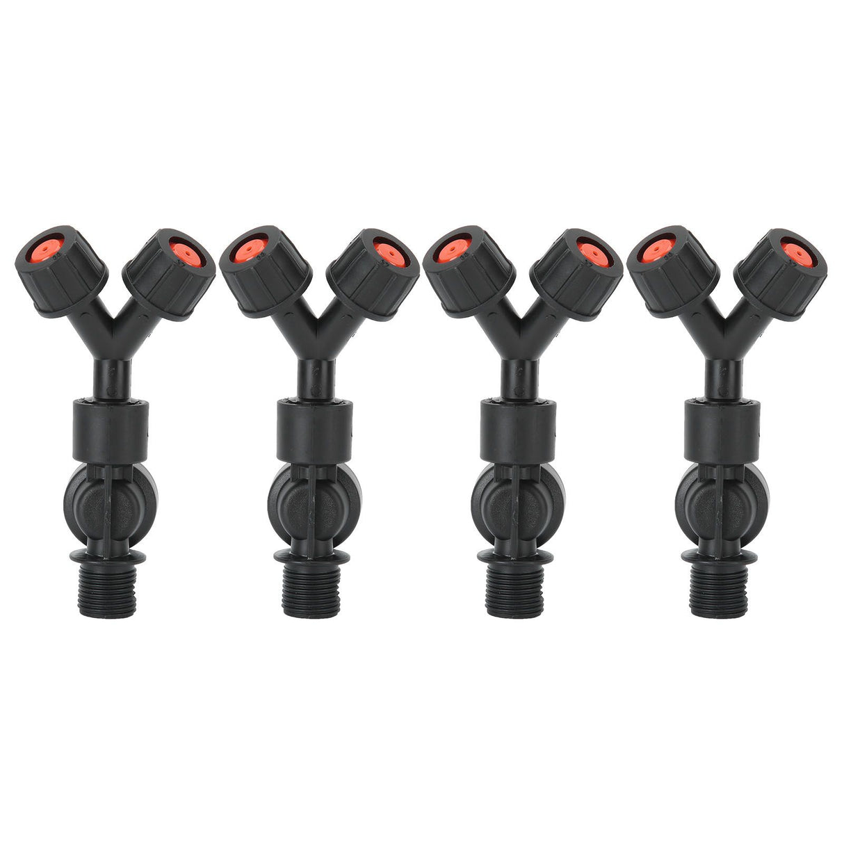 4pcs G3/8 DN10 Dual Nozzle DripProof Accessory for Agricultural Electric Knapsack Sprayer