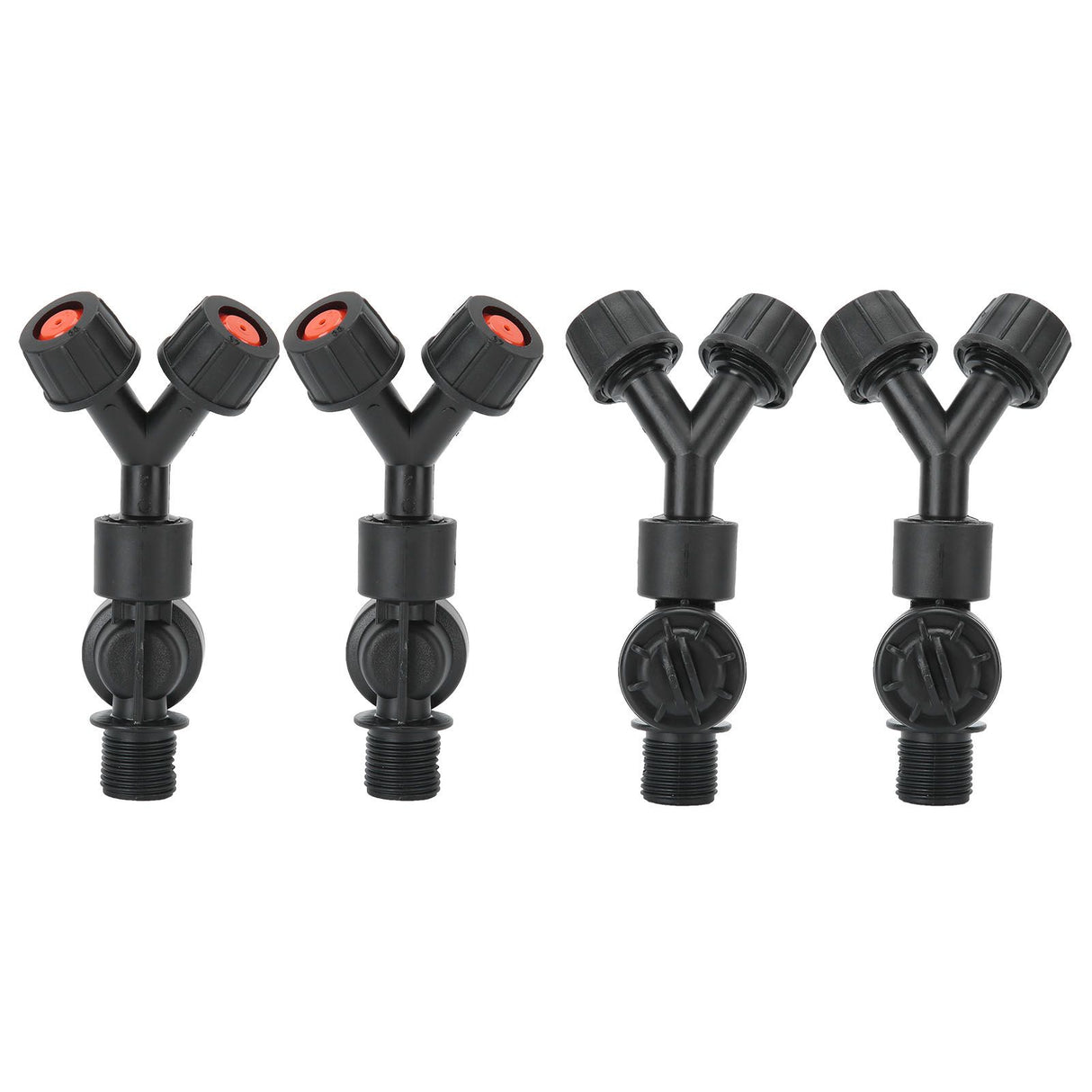 4pcs G3/8 DN10 Dual Nozzle DripProof Accessory for Agricultural Electric Knapsack Sprayer