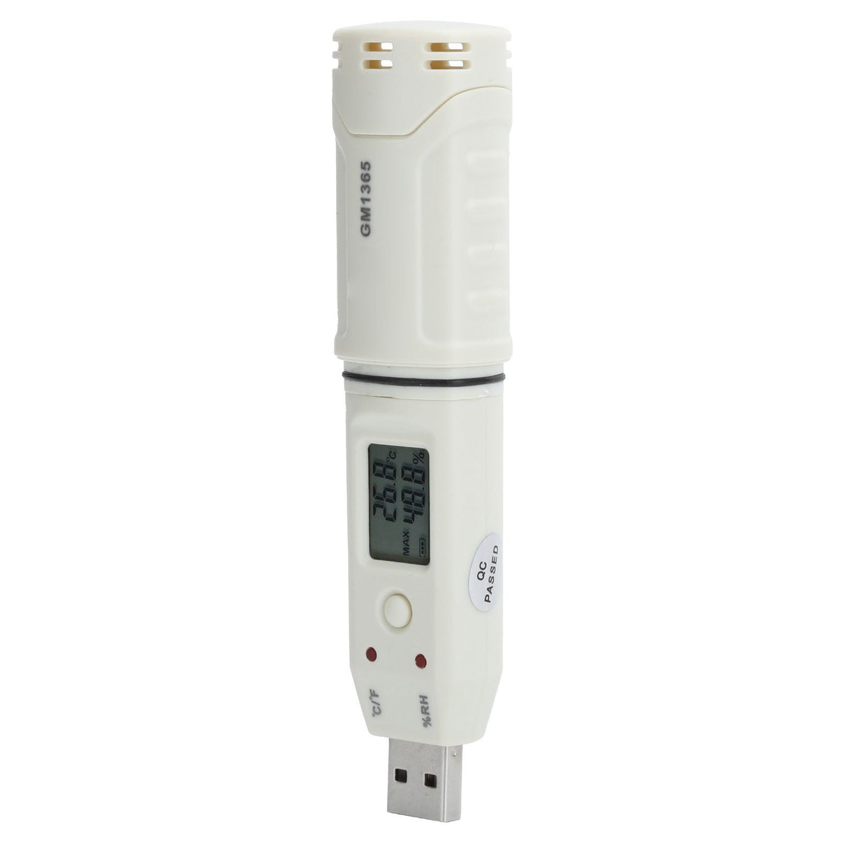 Digital Temperature Humidity Logger Indoor Thermometer Hygrometer Detector Data Recorder W/Alarm