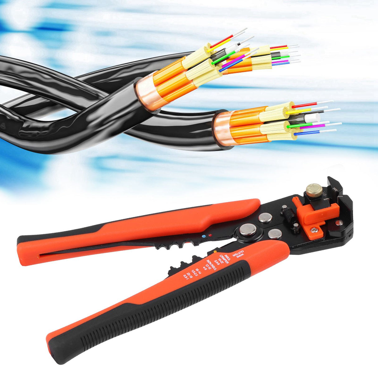 Wire Stripper Multifunctional Self‑Adjusting Household Pliers Trimming Cutter Tool