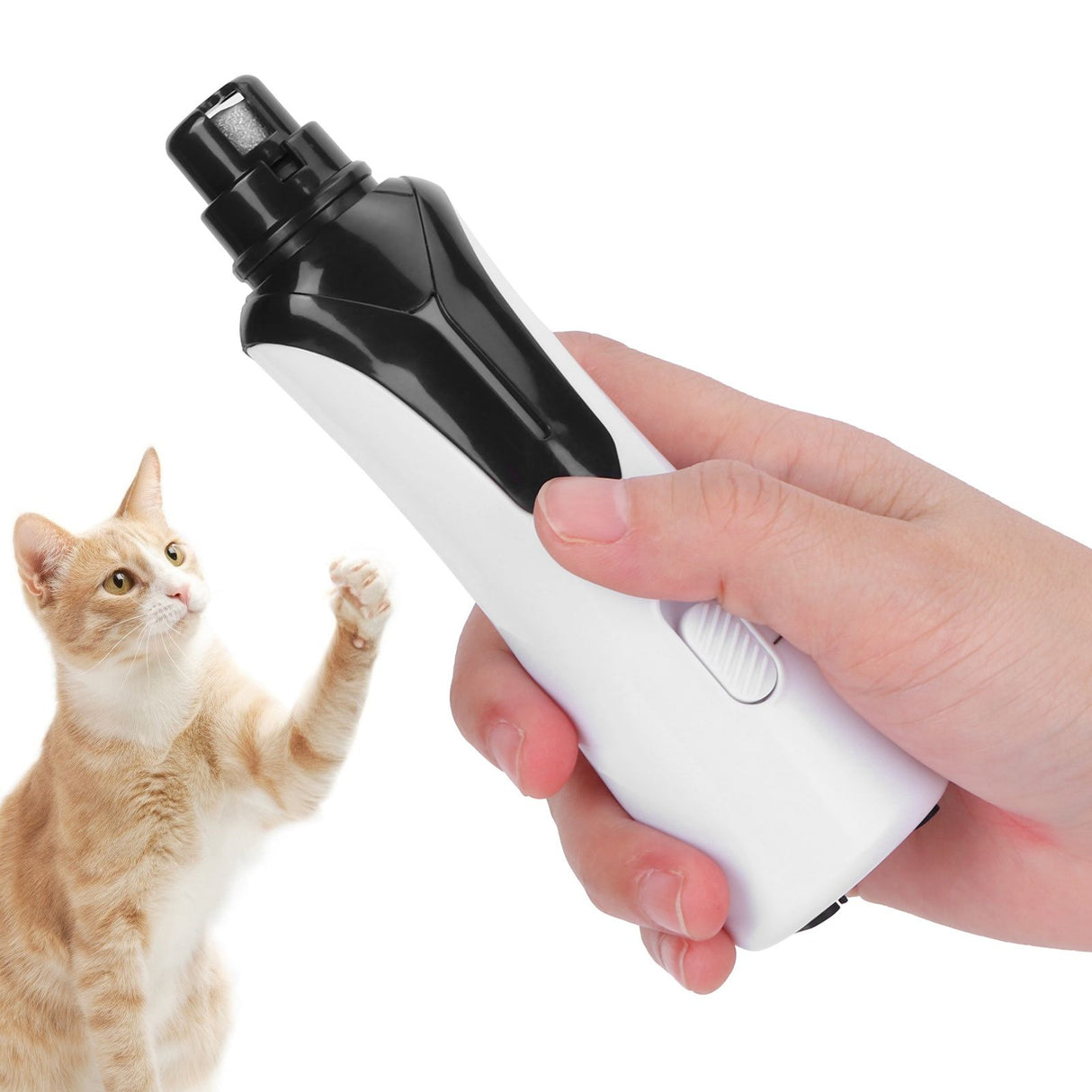Pet Electric Nail Sharpener for Animal Armor Polisher Adjustable USB with Battery