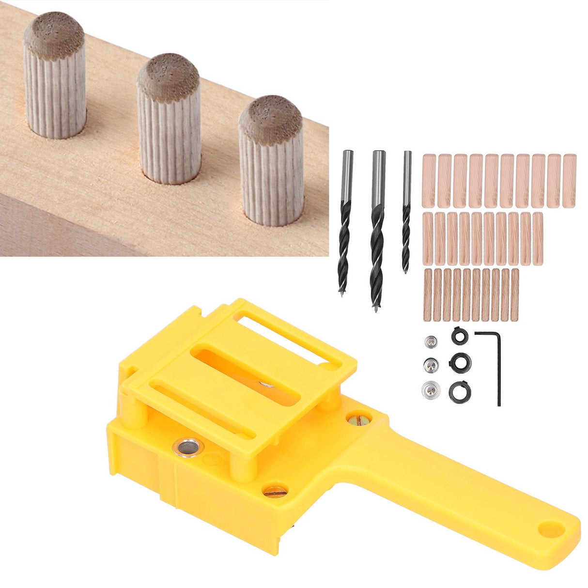 Drilling Locator Set Hole Open Positioner Handheld Woodworking Perforation DIY Tools