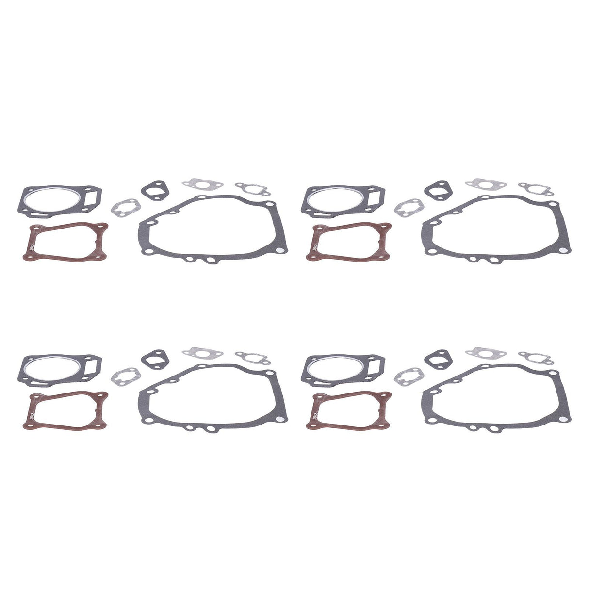 4Set Engine Gaskets Kit Accessory Parts for 170F/GX210/ 2.8-3KW Gasoline Generator