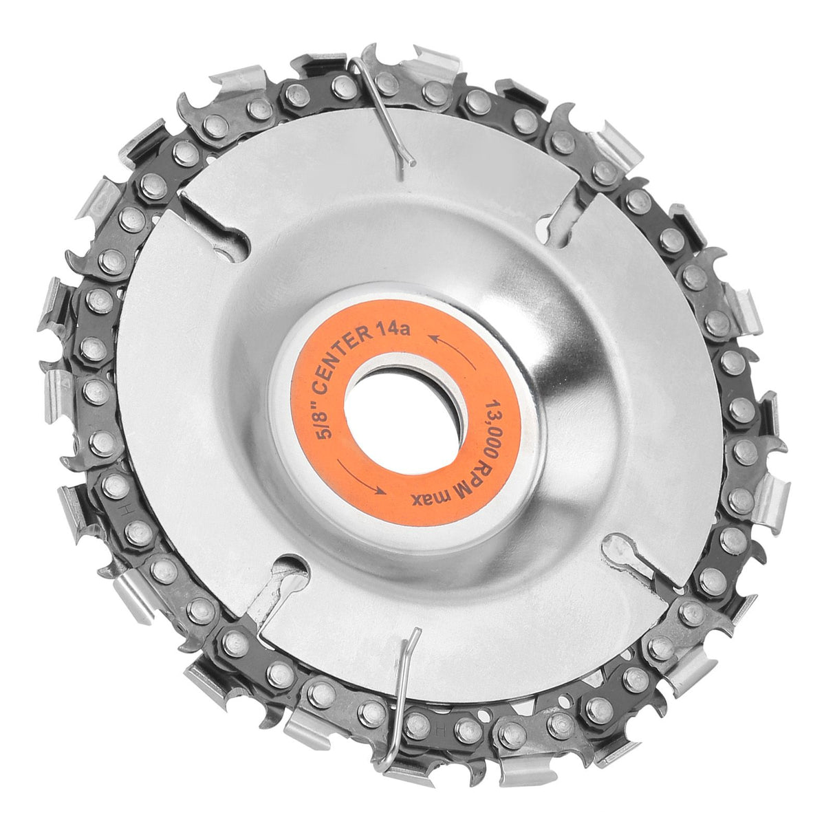 5/8in Grinder Wood Carving Disc Slot Cutting Sawing Blade Woodworking Tool Chain Plate