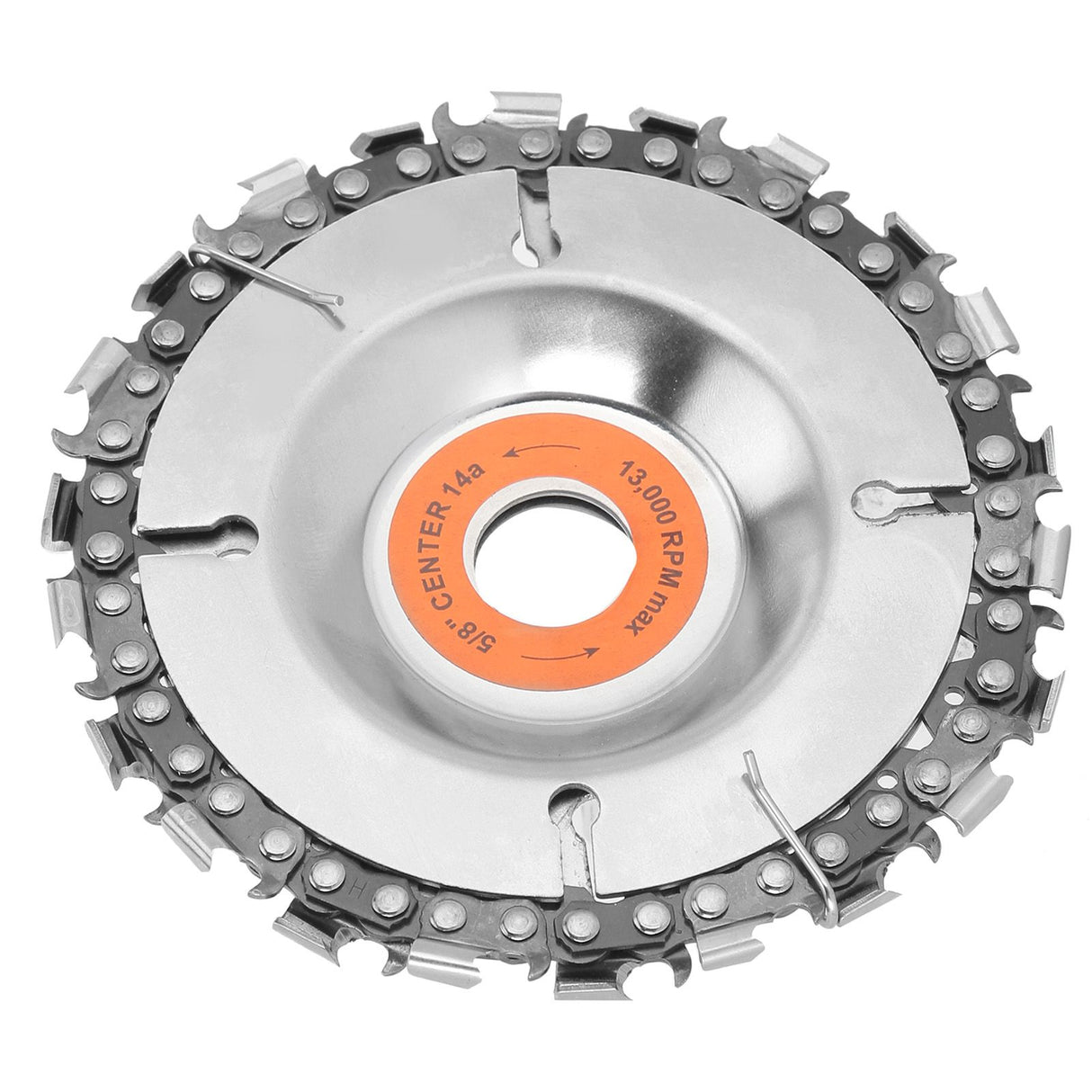 5/8in Grinder Wood Carving Disc Slot Cutting Sawing Blade Woodworking Tool Chain Plate