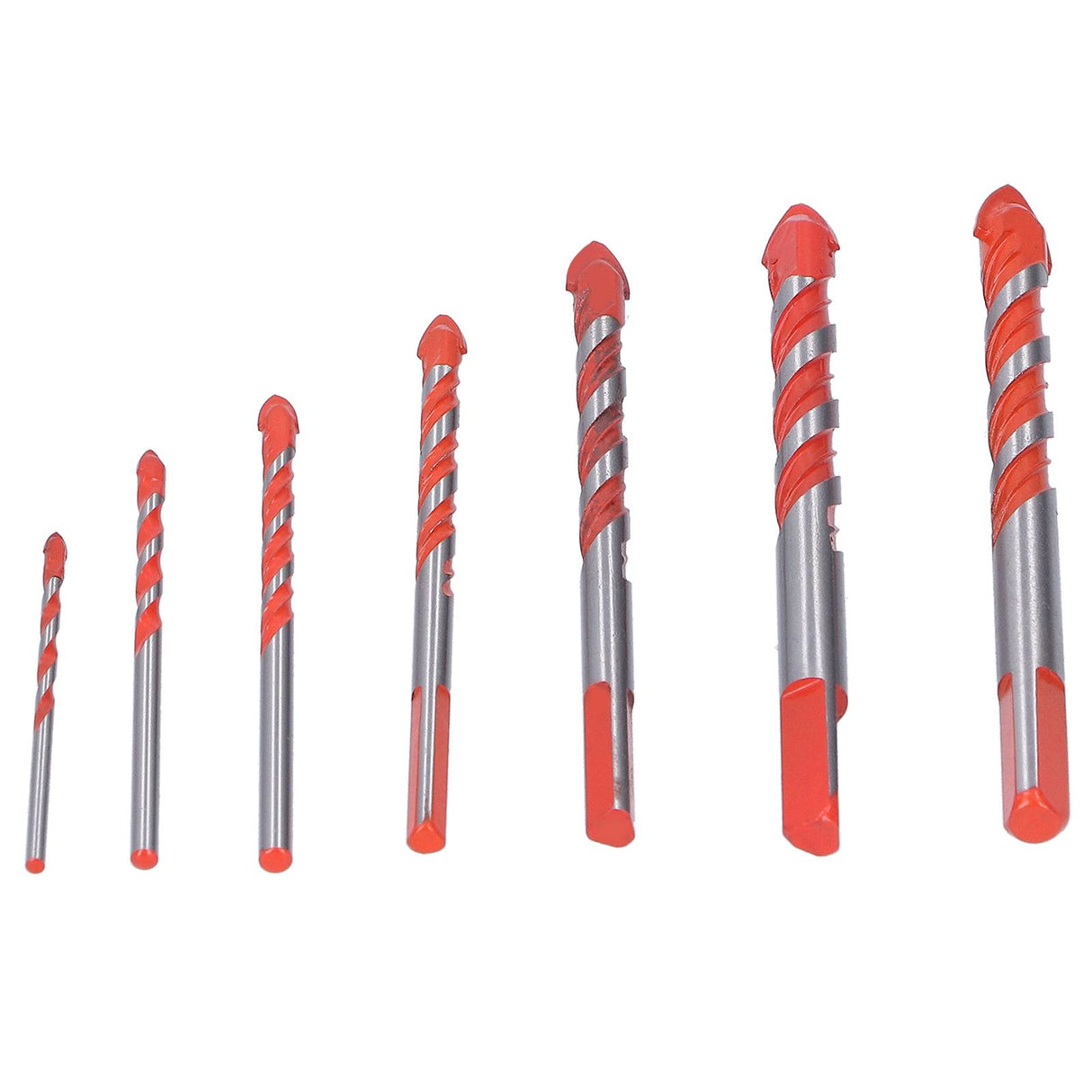 Drill Bit Set Multi Purpose Bits Accessory for Ceramic Tile Concrete Glass Drilling(7Pcs )