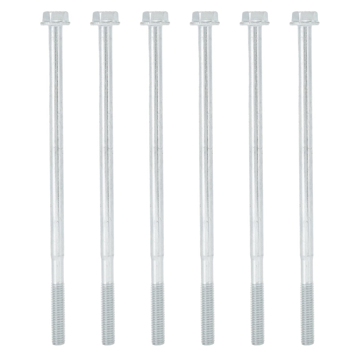 20Pcs Long Hex Bolt Flange Flat Head Screw Replacement M6x135 Generator Hardware Fittings