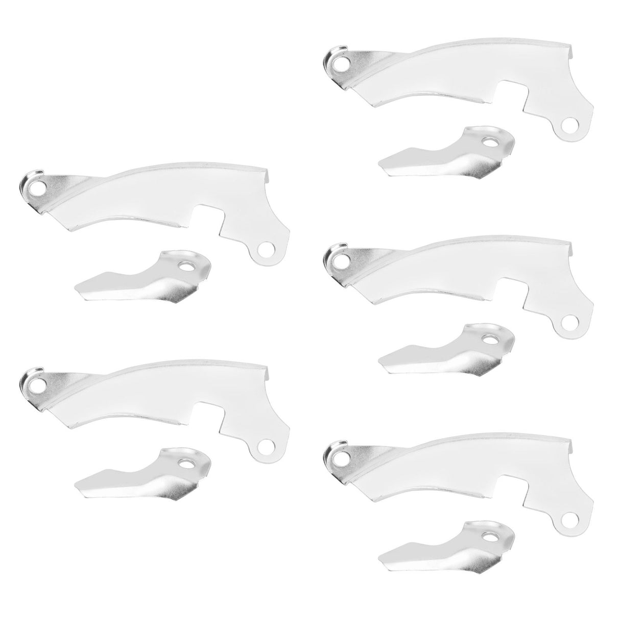5Set Starter Side Plate Replacement Fit for 168F GX160/170F 2‑3KW Gasoline Engine Generator Part