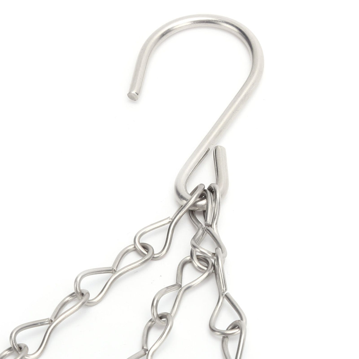 4Pcs Hanging Chain with Hooks 304 Stainless Steel Garden Flower Pot Plant Hangers Replacement