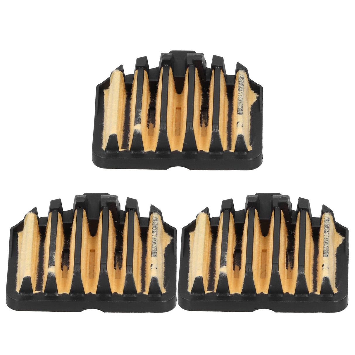 3Pcs Air Filter Replacement Fit for Poulan Pro 575296301 PP5020AV PP4818AV W47 Lawn Mover Parts