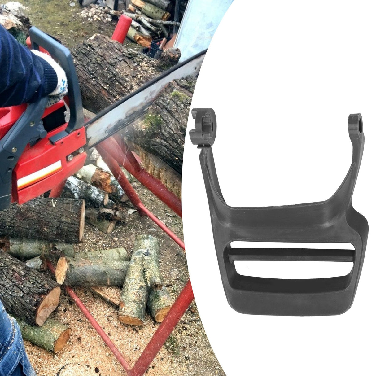 Chain Brake Baffle Handle Guard Chainsaw Accessory Fit for Husqvarna 435 440 445 450