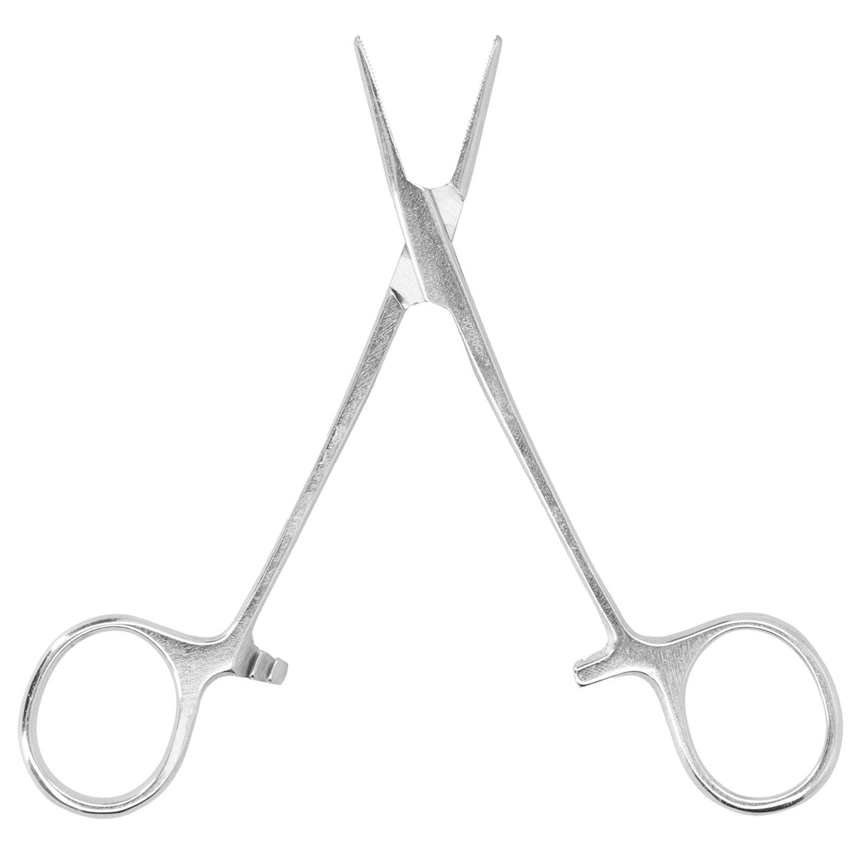 12.5cm Hemostatic Forceps Stainless Steel Pet Hair Puller Fishing Lock Plier for Livestock