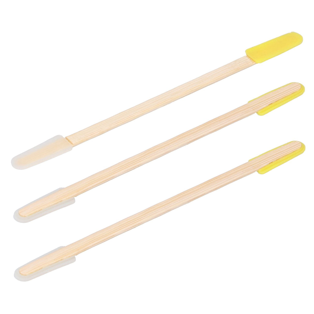 25PCS Beekeeping Double‑Headed Bamboo Plastic Picking Pen Bee Milk Pulp Taking Apiculture Tools