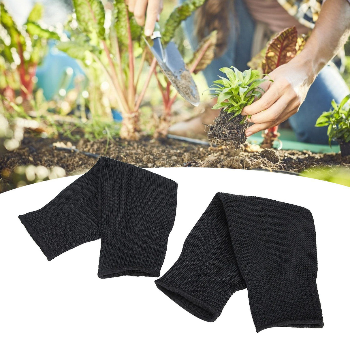Cut Resistant Arm Sleeve Protective Safety AntiStab Arm Guard for Gardening Farming