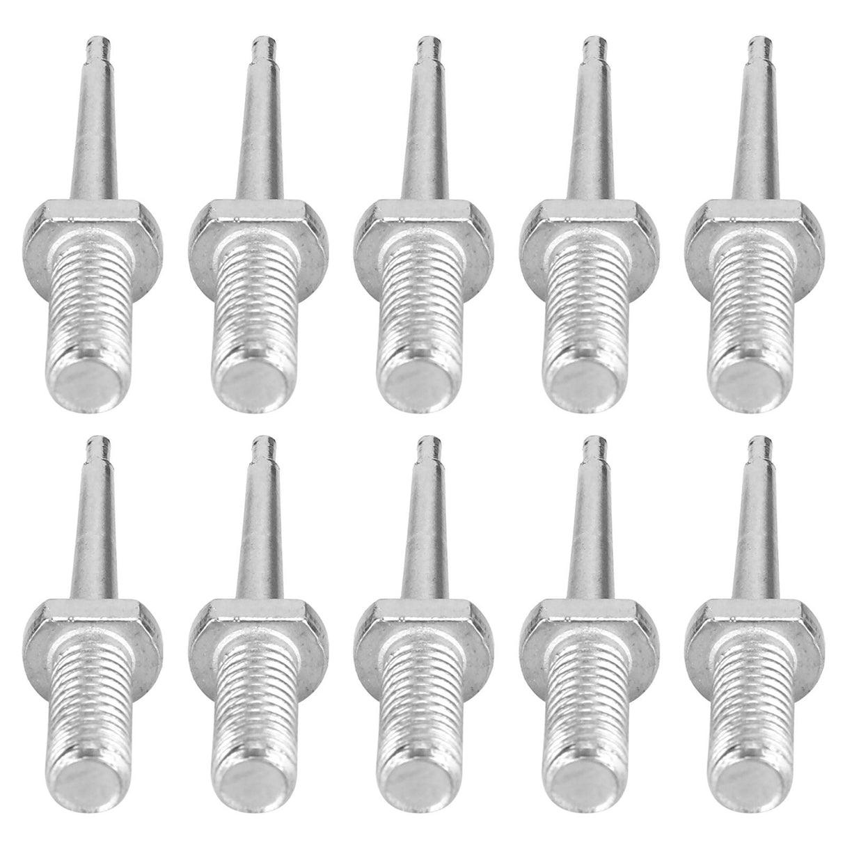 10pcs Ear Tag Pin Stainless Steel Livestock Ear Tag Plier Accessory for Cattle Pig Sheep
