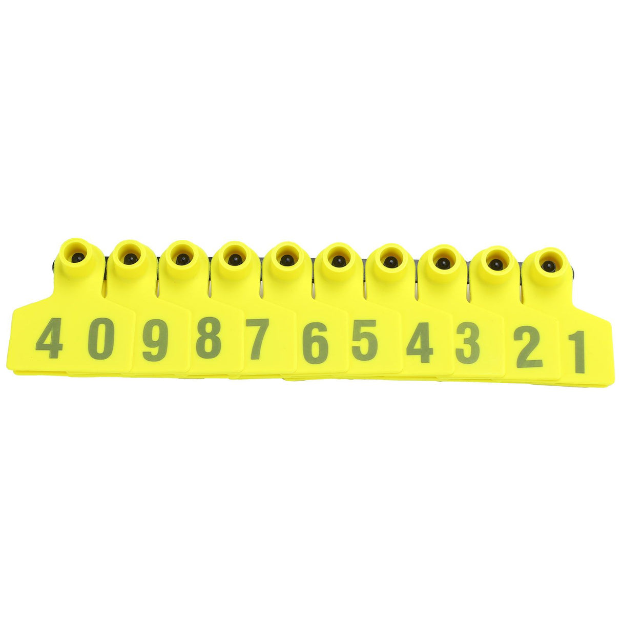 No.001‑100 Farm Pig Ear Tag Livestock Ear Tag Labels Set Poultry Breeding Supplies