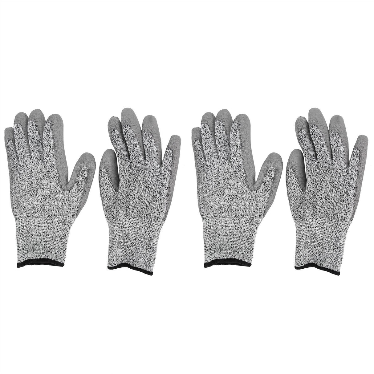 2pairs Waterproof Gardening Gloves Cut Resistant Reusable Working Protective Gloves