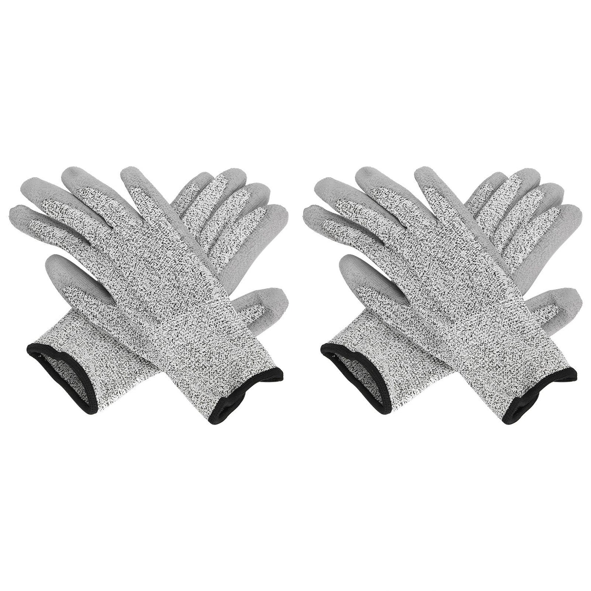 2pairs Waterproof Gardening Gloves Cut Resistant Reusable Working Protective Gloves