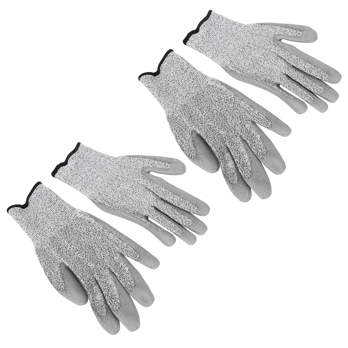 2pairs Waterproof Gardening Gloves Cut Resistant Reusable Working Protective Gloves