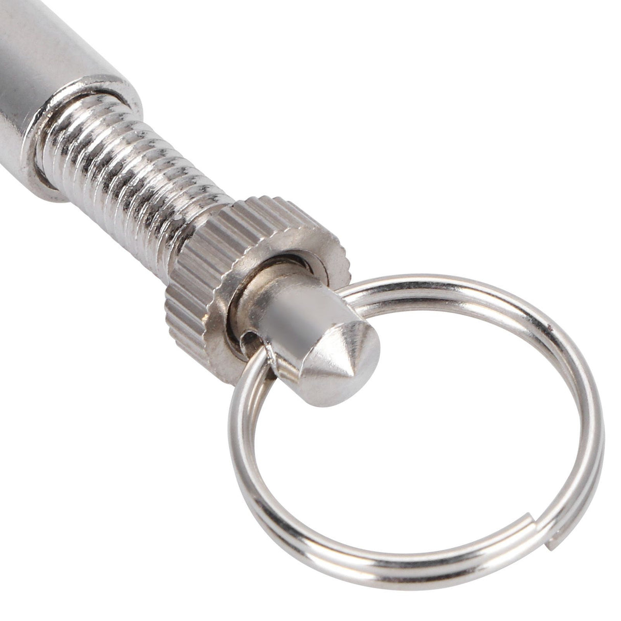 2pcs Stainless Steel Ultrasonic Whistle Portable Trainer Training Tool for Dog Pigeons Birds