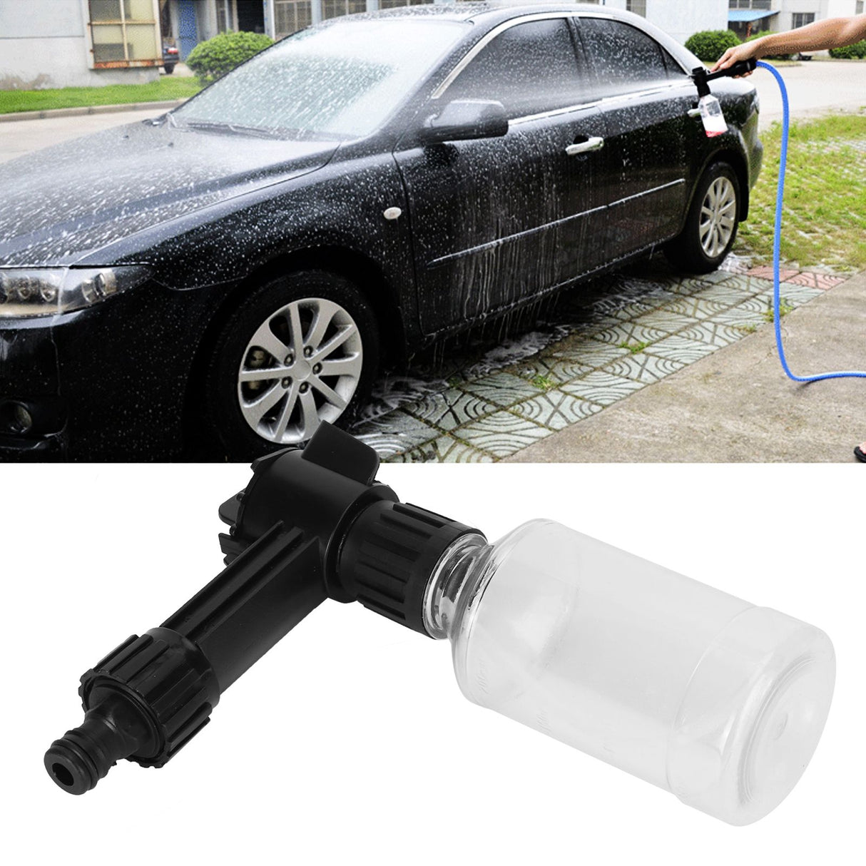 200ml Watering Sprinkling Can Car Washer Foam Lance Multifunctional Washing Foamer