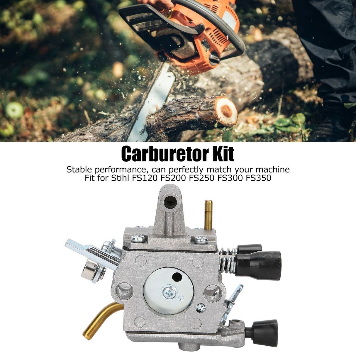 Carburetor Ignition Coil Gasket Kit Fit for Stihl FS120 FS200 FS250 FS300 FS350 Garden Tool
