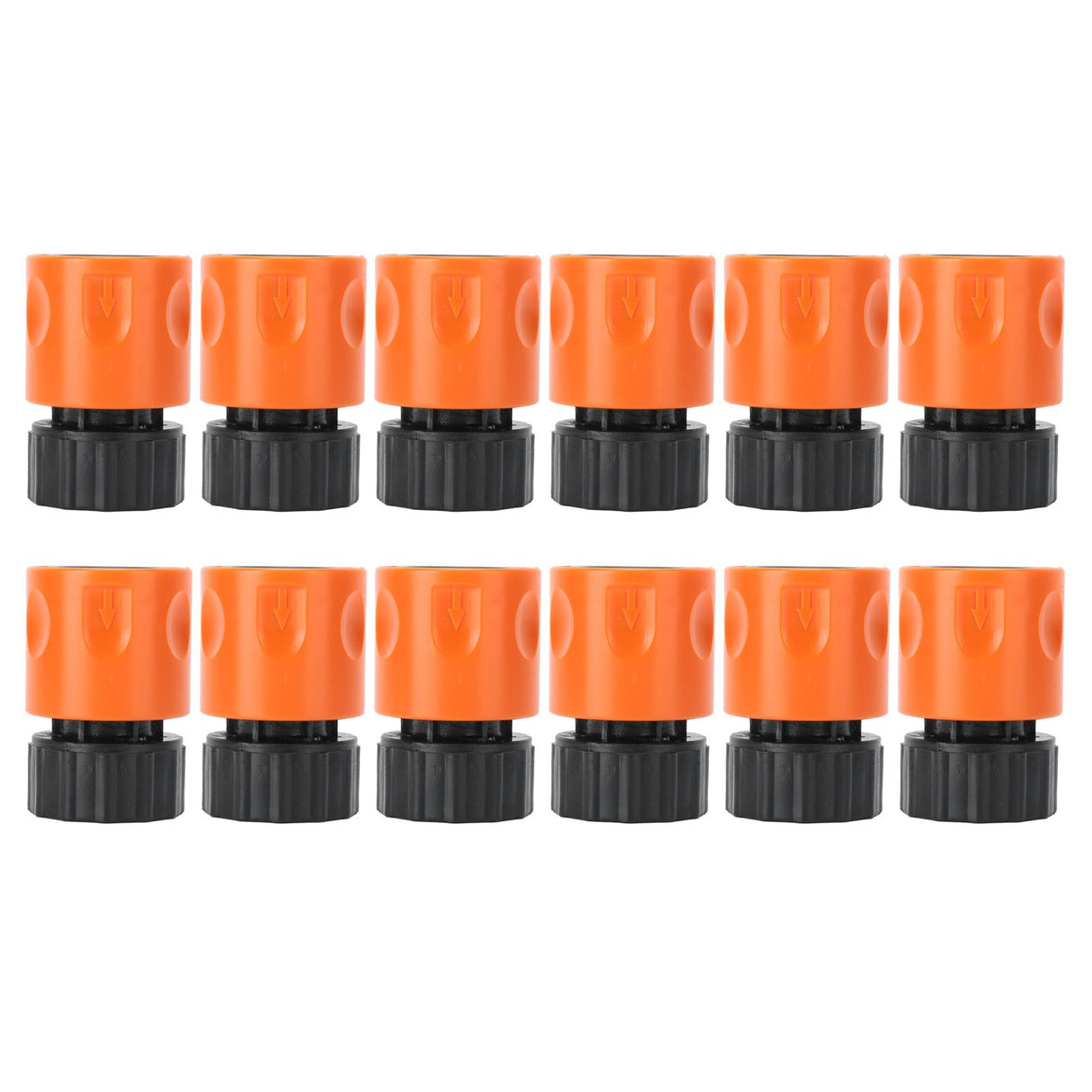 12Pcs Hose Quick Coupling Connector Fitting G3/4 Female Thread Garden Irrigation Accessory