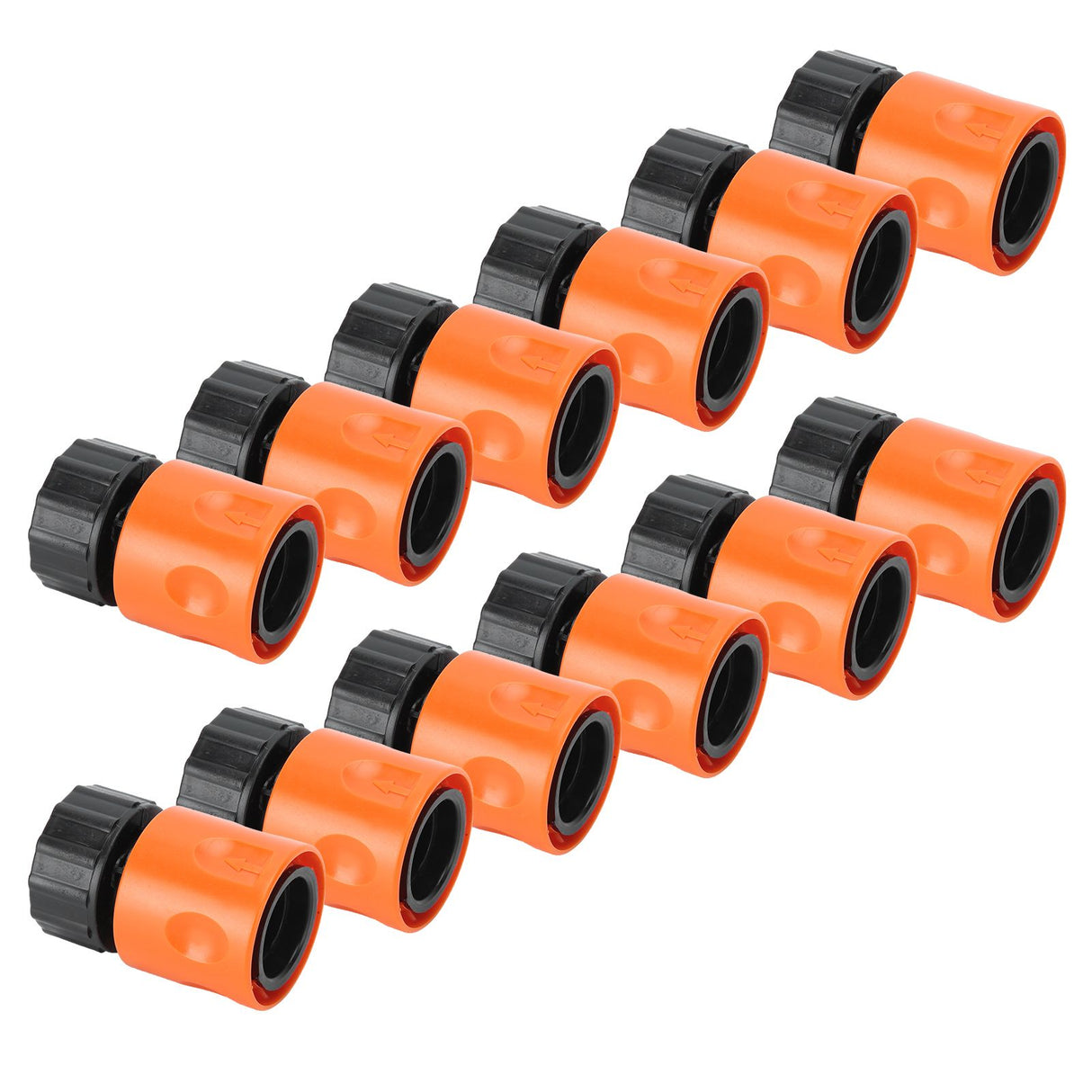 12Pcs Hose Quick Coupling Connector Fitting G3/4 Female Thread Garden Irrigation Accessory