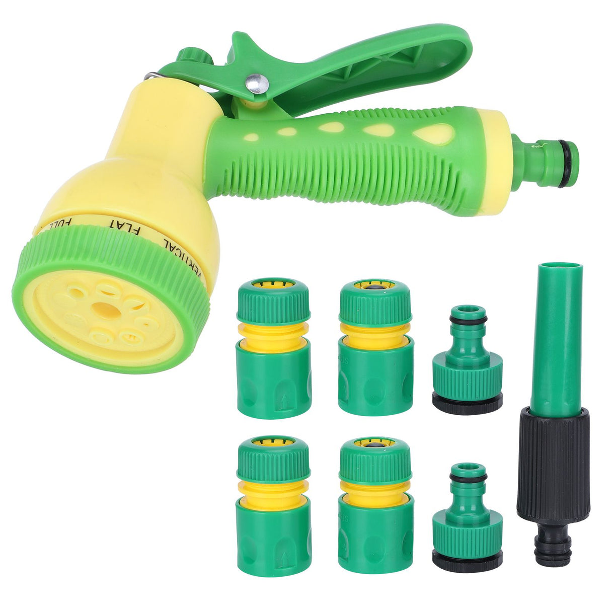 Garden Water Sprayer Set with 8 Spraying Modes High Pressure Sprinkler for Watering Car Washing