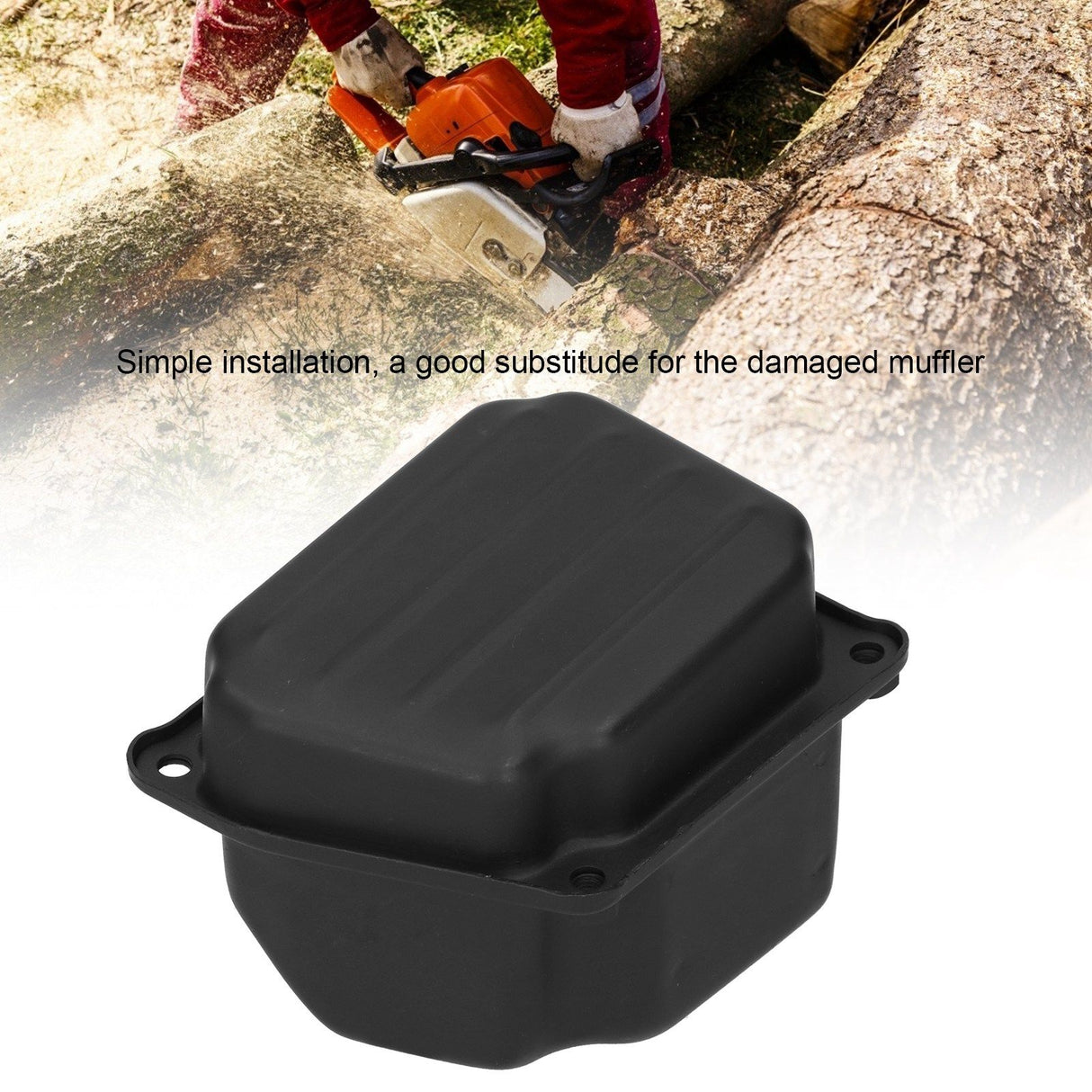 Muffler Exhaust Assembly Replacement Chainsaw Accessory Fit for STIHL 034 036 MS360