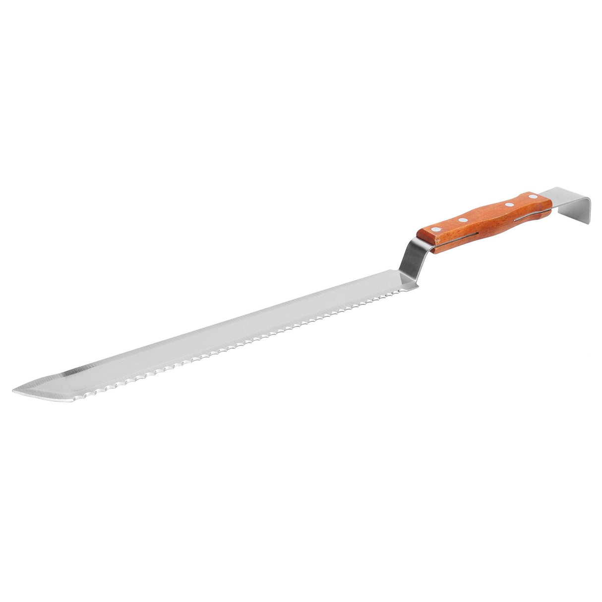 Multifunctional Stainless Steel Honey Cutter Knife Scraper Beekeeping Tool with Wood Handle