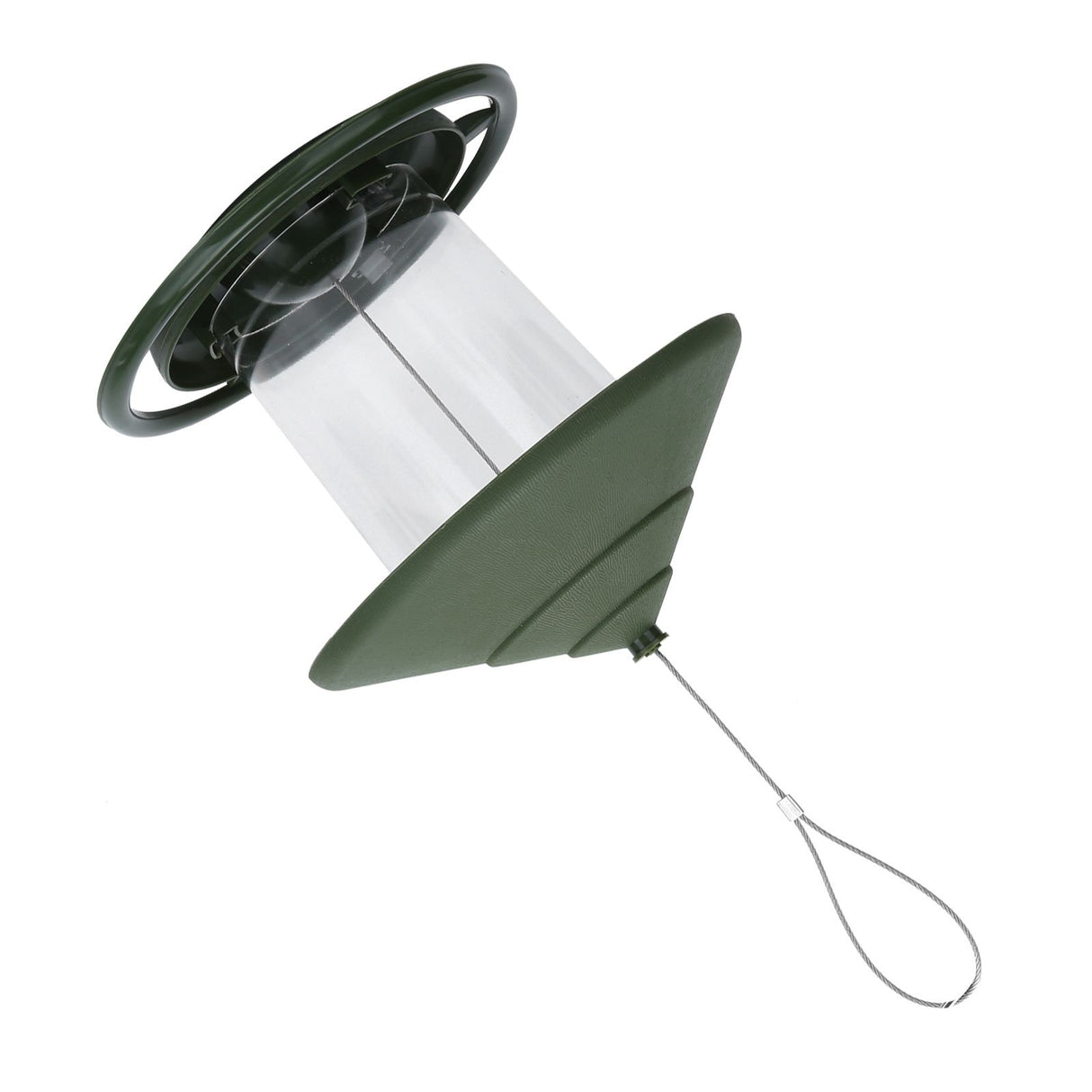 Outdoor Hanging Bird Feeder Plastic Food Container Birds Feeding Tools for Garden Yard