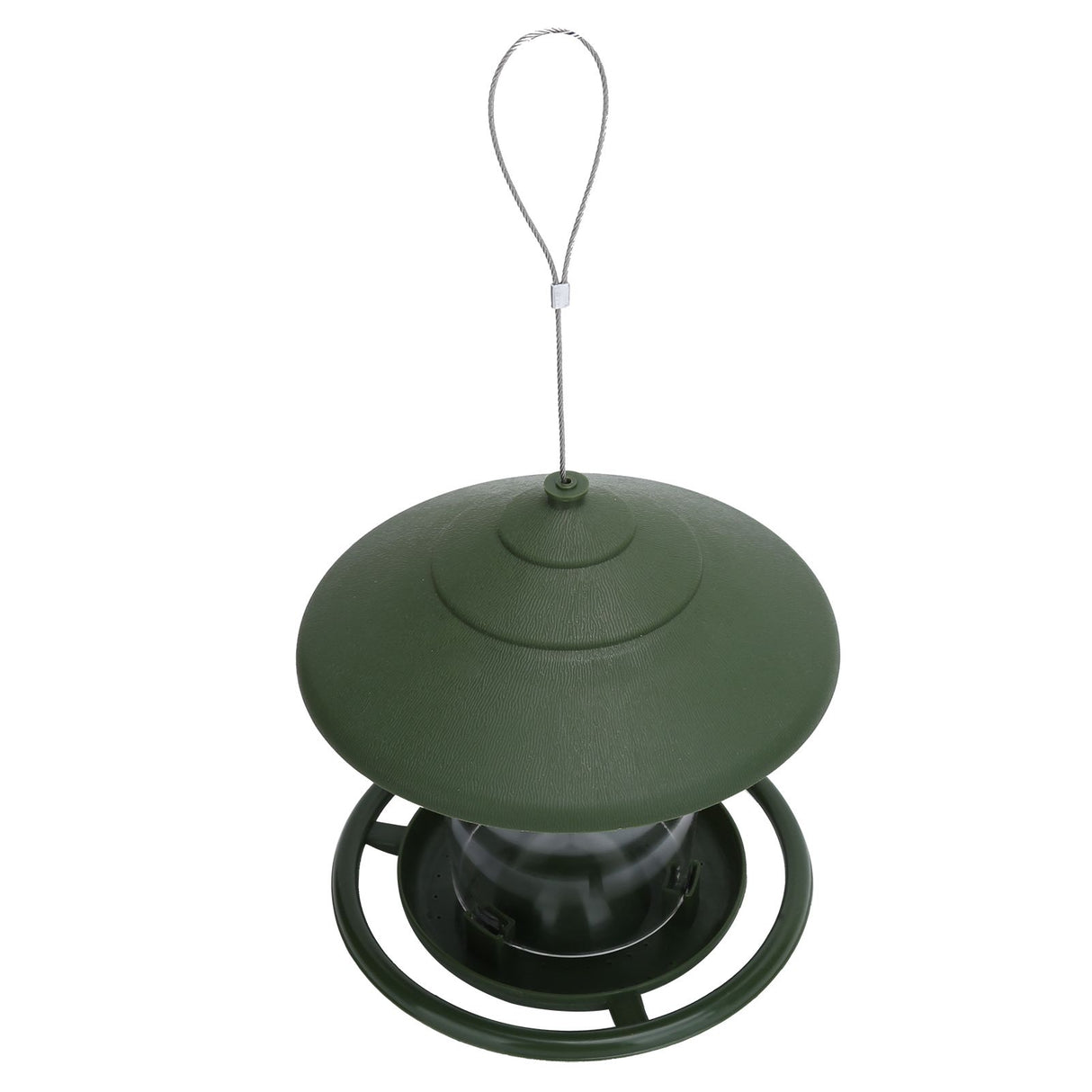 Outdoor Hanging Bird Feeder Plastic Food Container Birds Feeding Tools for Garden Yard